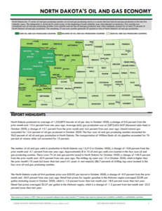 ND Oil & Gas Economy